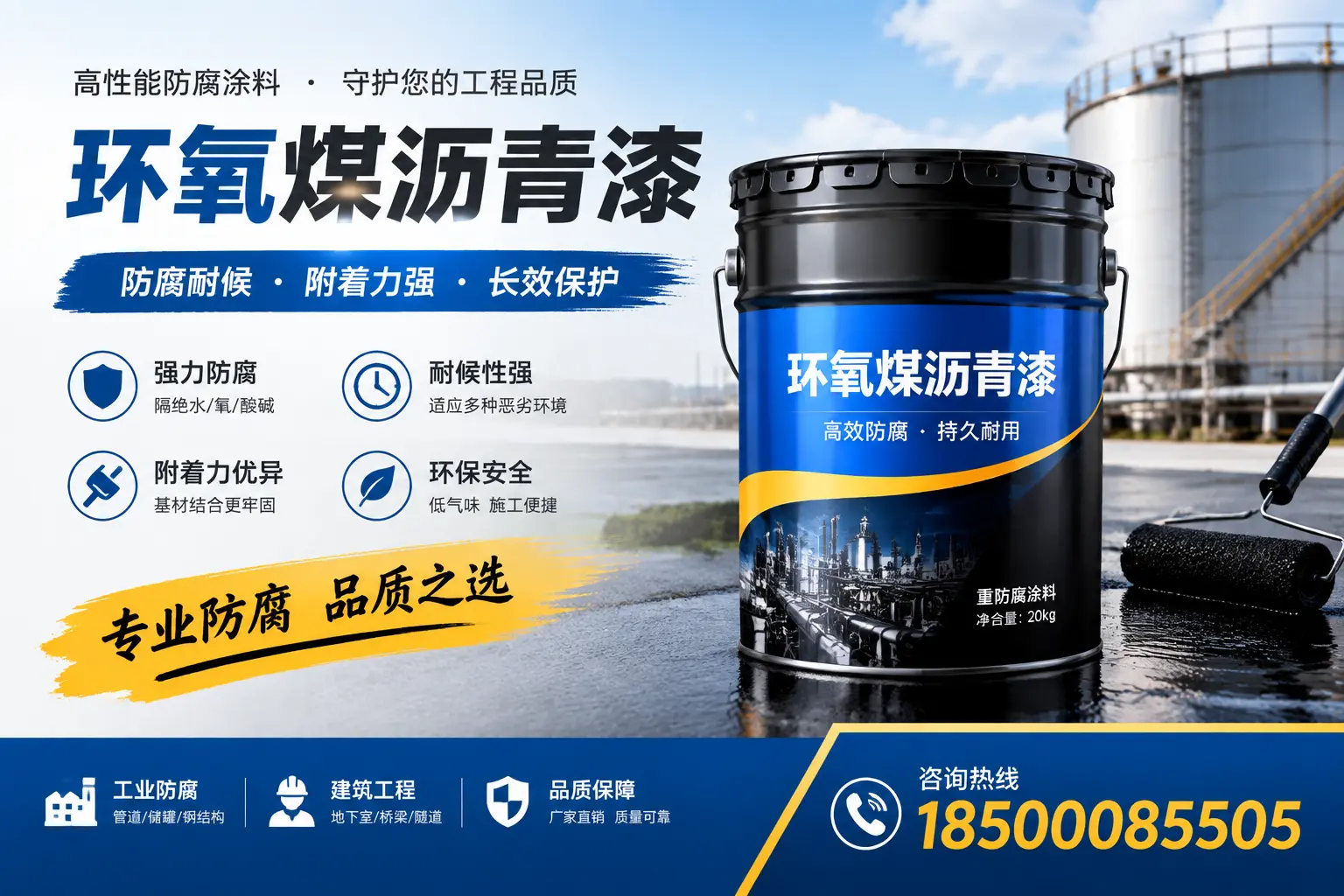 如何选择适合的环氧煤沥青漆？庆阳市场选型指南